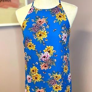 Pink Rose Medium spaghetti strap dress. Fits like a small/medium.